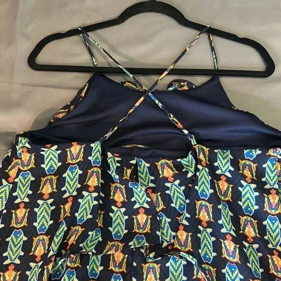 BCBG Maxazria tribal halter neck sundress size Large - Picture 4 of 8